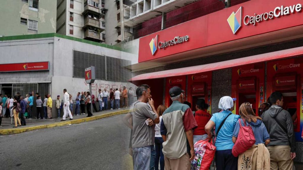 Los bancos en Venezuela trabajan con menos de la mitad del personal