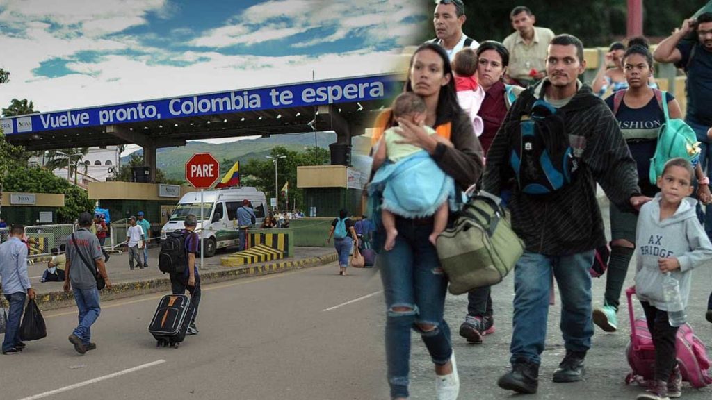 Venezuela PERMITE el paso de peatones en la frontera con Colombia