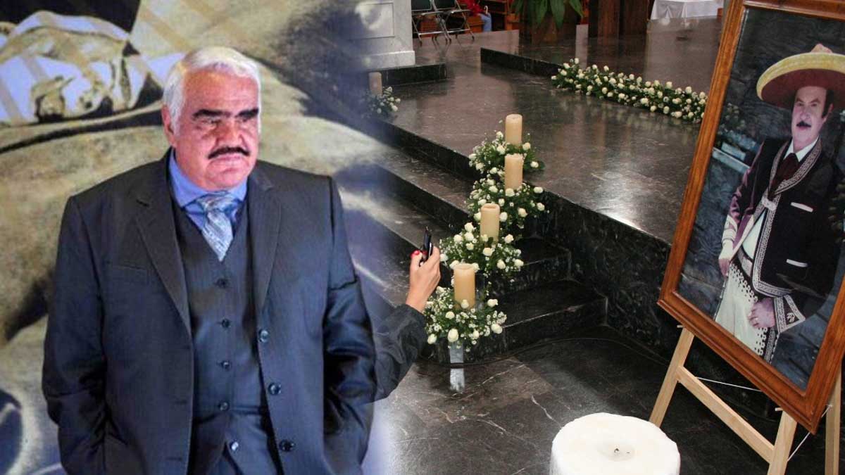 Los fanáticos de Vicente Fernández le dieron la despedida