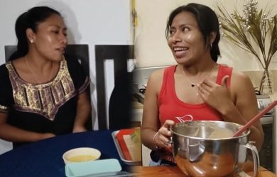 Yalitza Aparicio demuestra sus dotes como chef 